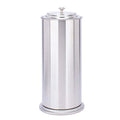 JS Jackson Supplies Free Standing Extra Large Toilet Paper Holder - Stainless Steel - color: Stainless Steel