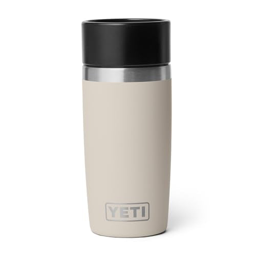 YETI Rambler 12 oz Travel Bottle, Stainless Steel, Vacuum Insulated with Leakproof Commuter Cap, Cape Taupe - color: Cape Taupe, size: 12 Ounces