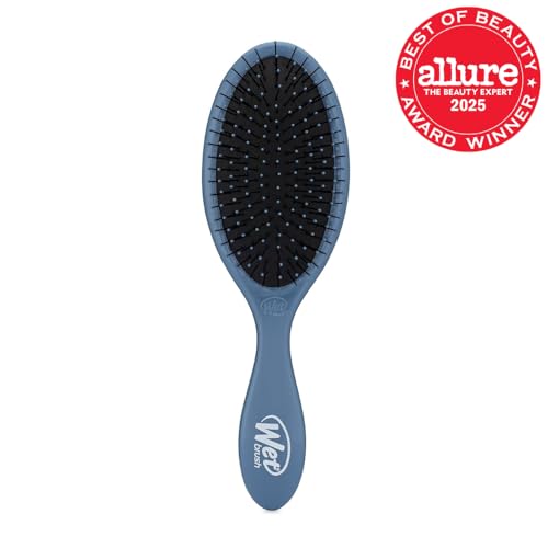 Wet Brush Original Detangler Hair Brush, Elemental Blue, Ultra-Soft IntelliFlex Bristles, Detangling Bristles Glide Through Tangles (Wet Dry & Damaged Hair), Women & Men - color: Elemental Blue, size: 1 Count (Pack of 1)
