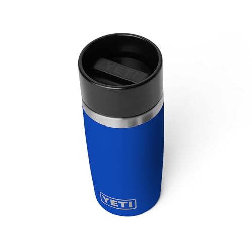 YETI Rambler 12 oz Travel Bottle, Stainless Steel, Vacuum Insulated with Leakproof Commuter Cap, Royal Blue - color: Royal Blue, size: 12 Ounces