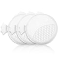 TRAPMATE Bathtub Drain Stopper, Patented 5.9" Suction Tub Plug Drain Cover for Shower, Bath, Kitchen Sink, 3 Pack, White - color: White