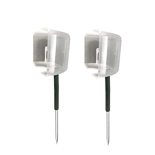 2pc Sprinkler Splash Shield for Lawns, Underground Sprinkler Guard (15in)