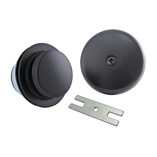 Kingston Brass DTT5302A5 Match Touch-Toe, Tub Drain Kit, Oil Rubbed Bronze, Oil-Rubbed Bronze - color: Oil Rubbed Bronze