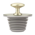 Bathtub Drain Stopper,Tub Silicone Stopper,Bathtub Drain Replacement Accessories,Suitable for Bathtubs,Sinks,Washbasin Drain Ooutlet Rubber Drain Stopper (Gold) - color: Gold