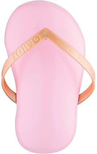 B109 Shower Head Brush/Exfoliator Shampoo Brush/Head Massager Scalp Stress Relax Shower Brush/Scalp Scrub Hair Brush Massager/Hair Massager for Hair Growth/Scalp Dandruff Brush Small Hair Brush - color: Gold Powder