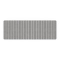 Bergamo Art Modern 58x21 Diatomite Stone Extra Large Bath Mat in Gray - color: Grey