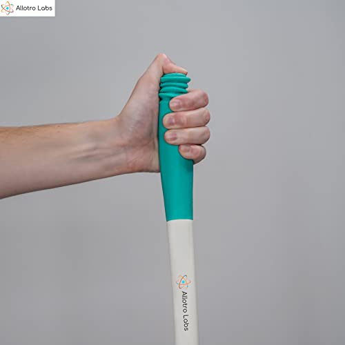Extended Reach Toilet Wiper & Bath Brush Set - Long Handle Bathroom Buddy for Elderly, Disabled - Bottom Wiping Aid - Post-Surgery Toilet Aid - Self Cleaning Assistance Tool