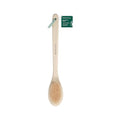 EcoTools Bath Bristle Brush, Bath Brush with Long Handle, Cleanse Back & Hard-to-Reach Areas, Eco Friendly Shower Brush for Exfoliating, Cruelty Free Nylon Bristles, Vegan, 1 Count - size: 1 Count (Pack of 1)
