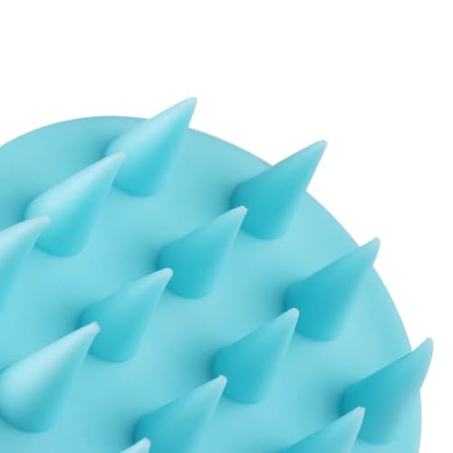 INVODA 4PCS Scalp Scrubber Brush Shampoo Massager for Dandruff & Hair Growth, Exfoliating Shower Brush for Men, Women, Pets, Travel-Friendly & Ergonomic - color: Silicone Brush 4pcs