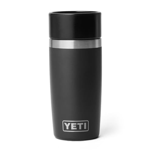 YETI Rambler 12 oz Travel Bottle, Stainless Steel, Vacuum Insulated with Leakproof Commuter Cap, Black - color: Black, size: 12 Ounces