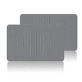 THMINS 2 Pack Extra Large Stone Bath Mat, 32''x20'' Non-Slip Diatomaceous Earth Stone Bath Mat, Super Absorbent Quick Drying for Bathroom, Easy to Clean