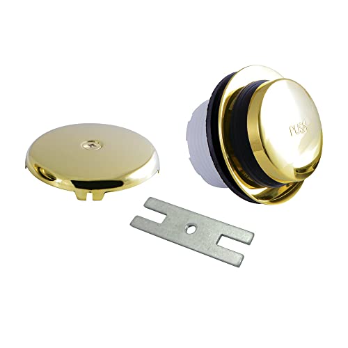 Kingston Brass DTT5302A2 Made to Match Touch-Toe Tub Drain Replacement Kit, Polished Brass - color: Polished Brass