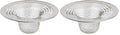 Danco 88820 2 in. Mesh Bathroom Lavatory Sink Strainer, Stainless Steel (Pack of 2) - size: 2-1/2-Inch, style: Bathroom Sink Strainer (2 Pack)
