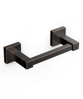 FORIOUS Toilet Paper Holder Wall Mount, Stainless Steel Rustproof Double Post Pivoting Tissue Roll Holder for Bathroom, Commercial Toilet Paper Dispenser (Oil Rubbed Bronze, Square) - color: Oil Rubbed Bronze