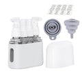 Bpluma Travel Bottles, Leak Proof Containers For Toiletries TSA Approved Airplane Accessories Kits For Liquid With Labels - color: Pack of 4 - Gray