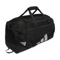 adidas Defender 5 Duffel Bag for Sports, Gym and Travel, Black/Silver Metallic, OSFA - color: Black/Silver Metallic, style: Medium (59l)