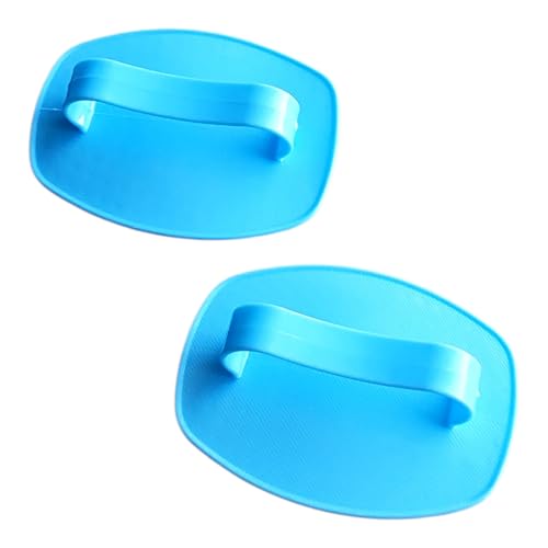 Detangler Hair Brush 2 Pack for Wet & Dry Hair (4×3 in) - Firm Bristle Shampoo Scalp Massage Brush for Shower - Pain-Free Detangling for Women, Men, Kids (Blue) - color: Blue