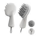 Scalp Massager with Long Handle Hair Growth, Soft Silicone Scalp Scrubber Shampoo Brush for Exfoliation, Dandruff Removal & Head Massage Stress Relax, Wet & Dry Use for Thick, Thin Hair Care