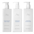 Aria Shower Set - Shampoo, Conditioner, Body Wash - Scented with Cedarwood, Green Mandarin, Lavender - Vegas Hotel Bath Amenities - 10 oz, White - size: 10 Fl Oz (Pack of 3)