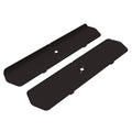Silicone Long Sink Faucet Splash pad, Kitchen and Bathroom Universal countertop Protection pad. (Medium Black) - color: Medium Black