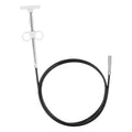 HARFINGTON Flexible Grabber Claw Pick Up Tool 79 Inch 4 Claws Stainless Steel Sewer Cleaning Hook Unclog Sink Sewer Hair Drain Cleaner Tool Sink Unclogger for Toilet Bathtub Sewer White - color: White, size: 79 Inch
