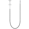 HARFINGTON Flexible Grabber Claw Pick Up Tool 35 Inch 4 Claws Stainless Steel Sewer Cleaning Hook Unclog Sink Sewer Hair Drain Cleaner Tool Sink Unclogger for Toilet Bathtub Sewer Grey - color: Gray, size: 35 Inch