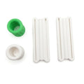 Toothpaste Refill Adapter & Toothpaste Tube Squeezer Combo Pack – Reusable Toothpaste Tube Connector Transfers Remaining Toothpaste Between Tubes – Reduce Waste, Save Money & Get Every Last Drop