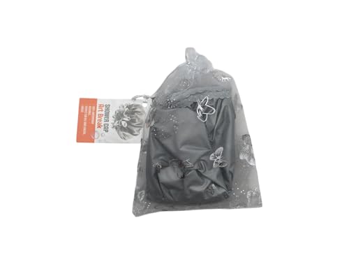 Shower Cap Orange Durable Great for All Hair Length - color: Orange