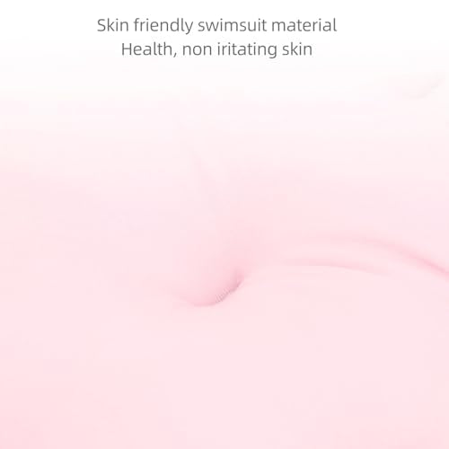 Generic Luxurious Full Body Bath Pillow for Bathtub - Comfortable Tub Cushion Mat with Headrest and Neck Support for Relaxation (Pink)