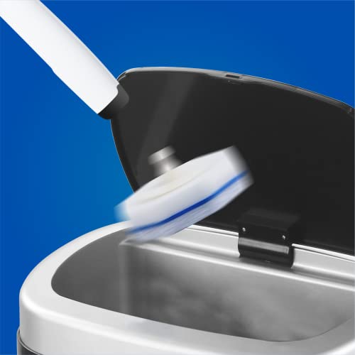 Aimery 60 Counts Blue Disposable Toilet Bowl Cleaning Wand Refills Compatible with Much Wands