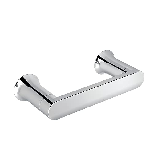 Moen Genta LX Modern Wall Mount Pivoting Toilet Paper Holder for Bathroom, Chrome, BH3808CH - color: Chrome