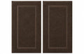 SALBAKOS 100% Turkish Cotton Bath Mat Set 2-Piece - 20x34 inch, Hotel & Spa Collection, Soft, Absorbent, Long Lasting, Durable Bathroom Rugs | Made in Turkey (Chocolate, 2 Bath Mats) - color: Chocolate, size: 2 Bath Mats