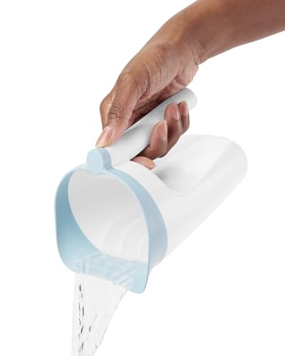 Skip Hop Baby Bath Rinse Cup Wave Tear Free Waterfall Rinser White - style: Wave Rinser