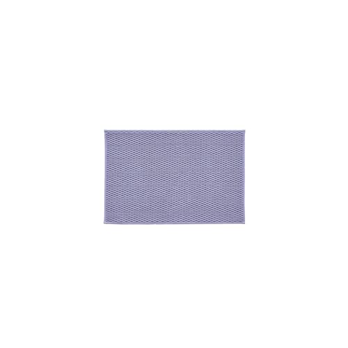 TYUU Bathroom Rugs Non Slip Washable, Super Absorbent Thin Bath Mat Small Quick Dry Low Pile Bathroom Rug, Lavender 20"x30" - color: Lavender, size: 1'8" X 2'6" (Rectangular)