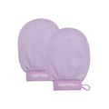 TONYMOLY Plum Bum K-Spa Exfoliating Glove – Korean Spa-Inspired Body Scrub Mitt for Deep Exfoliation, Smooth Skin & Glow, Reusable Biodegradable Viscose, 2 Pack