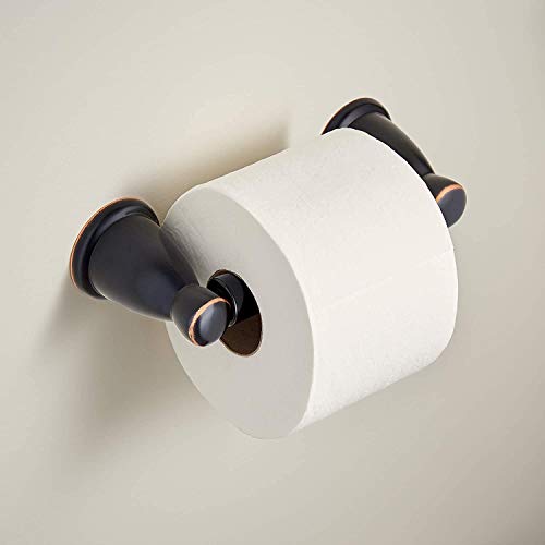 Franklin Brass 3-Piece Oil Rubbed Bronze Bathroom Set Towel Rack, Ring, Toilet Paper Holder| Kinla Bath Accessories - color: Oil Rubbed Bronze, style: 3-Piece Bath Accessory Set