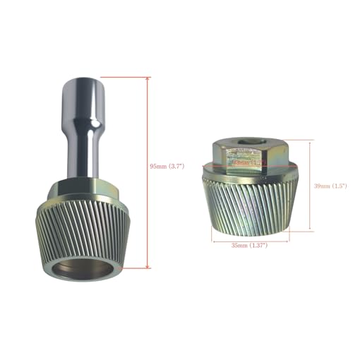 1.5" Tub Drain Extractor Drain Removal Tool Removes Old Broken Stubborn and Rusted Drains with Ease Strong Grab Plumbing - color: Gold, size: Tub Drain