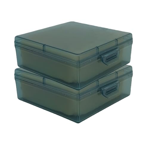 Bathroom Soap Dishes for Dr. Squatch Soap, Square Travel Soap Container with Lid, Portable Bar Soap Holder for Shower Soap Dish Box for Traveling Camping Outdoor Elimeta (2pack Blue) - color: 2pack Blue