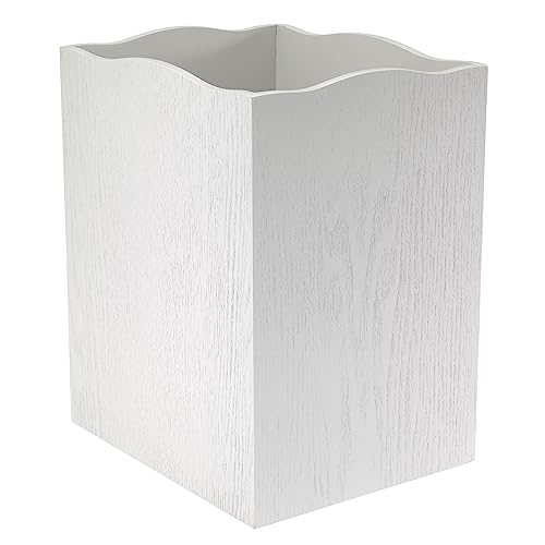 Avanti Linens - Wastebasket, Decorative Trash Can, Coastal, Seaglass - size: Wastebasket
