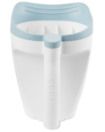 Skip Hop Baby Bath Rinse Cup Wave Tear Free Waterfall Rinser White - style: Wave Rinser