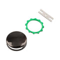 18009-BN Bathtub Overflow Plate Kit,Snap-On Installation Overflow Drain Cover,3 1/8 Fits Most Standard-Sized Bathtubs Drain