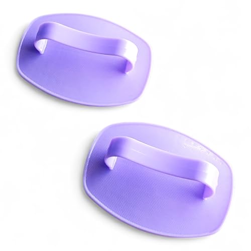 Detangler Hair Brush 2 Pack for Wet & Dry Hair (4×3 in) - Firm Bristle Shampoo Scalp Massage Brush for Shower - Pain-Free Detangling for Women, Men, Kids (Purple) - color: Purple