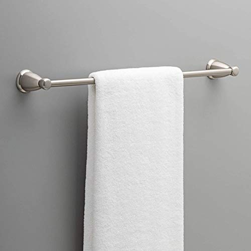 Franklin Brass 3-Piece Satin Nickel Bathroom Set Towel Rack, Ring, Toilet Paper Holder| Kinla Bath Accessories - color: Satin Nickel, style: 3-Piece Bath Accessory Set