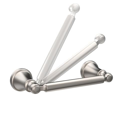 Delta Faucet 73250-SS Woodhurst Toilet Paper Holder, Stainless (Pack of 3) - color: Brilliance Stainless Steel, size: (Pack of 3)