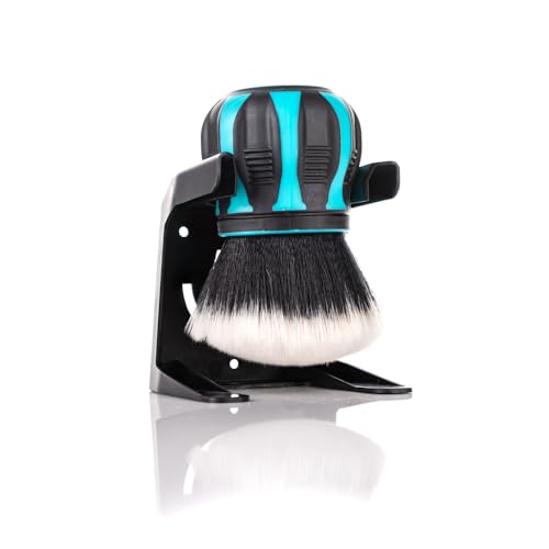 Detail Factory - Curveball XL Synthetic Brush - Ultra Soft Bristles, Comes with Storage Rack, Covers Large Area Inside or Outside Vehicles - Octane Riptide - color: Octane Riptide