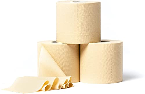 Bumboo Bamboo Toilet Roll 48 Pack | Unbleached Toilet Paper 3 ply, 300 Sheets | Eco Toilet Rolls Bulk Buy | Plastic-Free, Soft, Strong, Sustainable Loo Roll - size: 48 Count (Pack of 1)