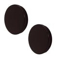 Westbrass D980R-2-12 Floating No-Hole Bath Waste Overflow Faceplate and Adaptor, Oil Rubbed Bronze (2-Pack) - color: Oil Rubbed Bronze, size: 2 Pack
