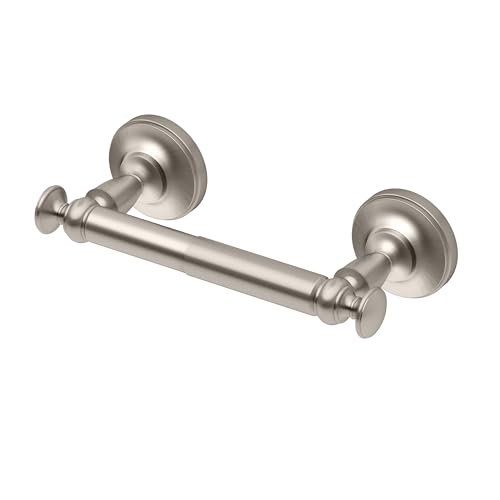 Gatco 4023B Tavern Standard Toilet Paper Holder, Satin Nickel - color: Satin Nickel, style: Double