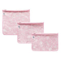 Tiny Twinkle Diaper Bag Organizing Pouches|3 Pack Mess-Proof Clear Front Travel Organizer Bags&TSA Approved Toiletry Bag Set for Baby and Mom Essentials - color: Toile