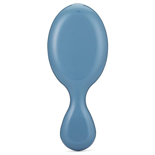 Wet Brush Mini Detangler Hair Brush, Elemental Blue, Detangling Travel Hairbrush, Ultra-Soft IntelliFlex Bristles Glide Through Tangles with Ease, Pain-Free, All Hair Types - color: Elemental Blue, size: 1 Count (Pack of 1)